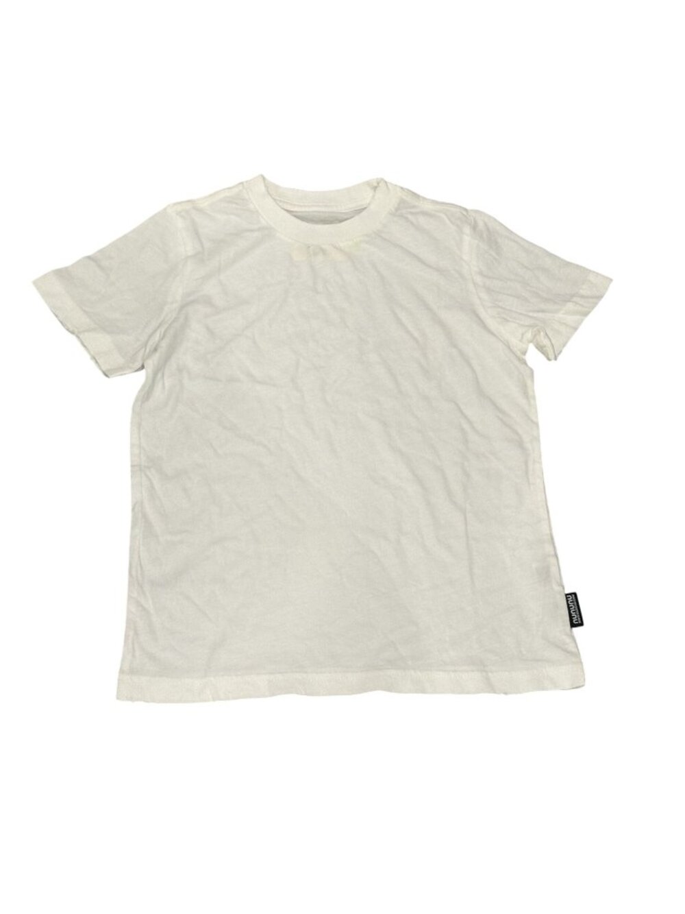 nununu Distressed White Tee